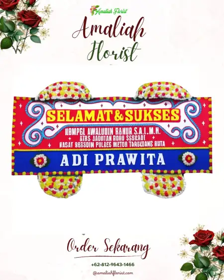 Papan Bunga Ucapan Selamat Talisayan
